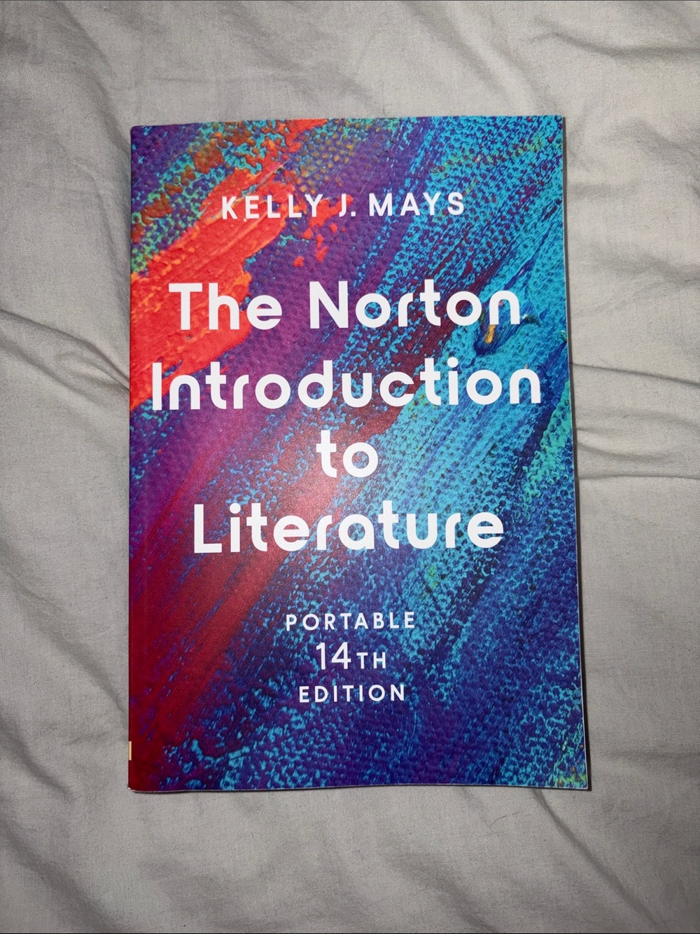 The Norton Introduction to Literature - Colorful Portable Edition